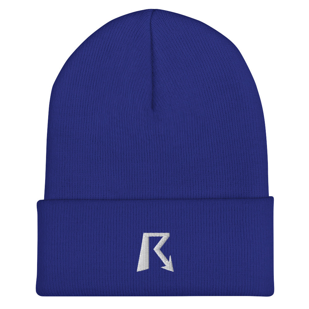 R Logo Cuffed Beanie