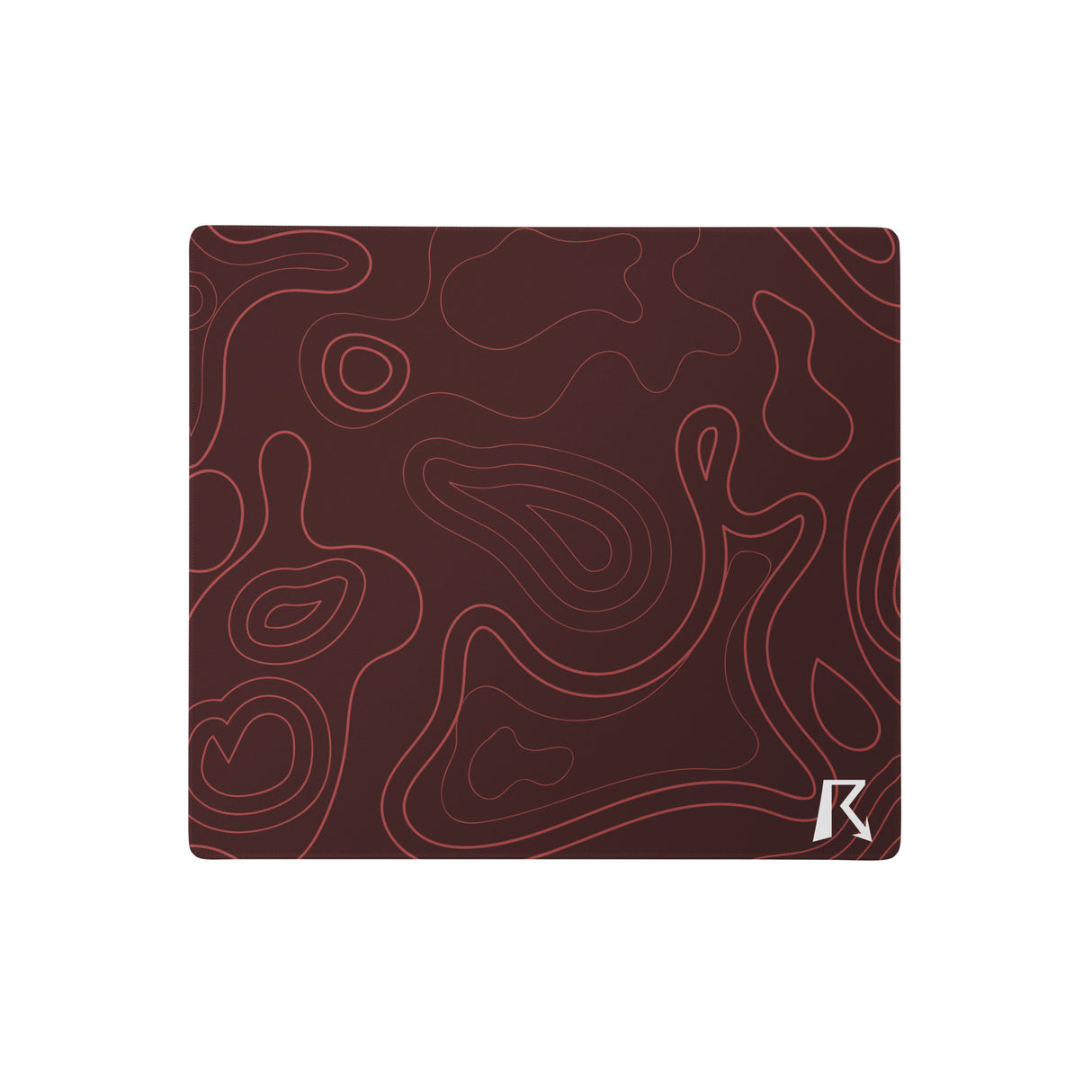 Swirly Things Red - Gaming Mouse Pad