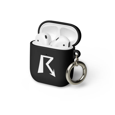 R Logo (W) - Rubber Case for AirPods®