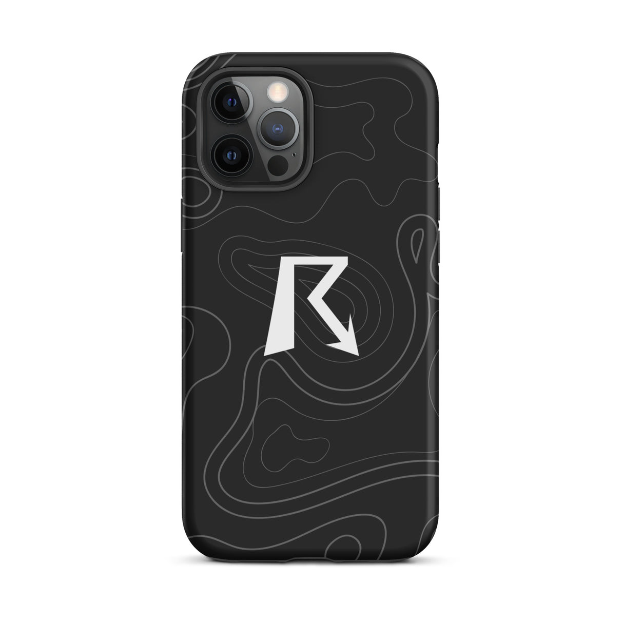 Swirly Things Dark - Tough Case for iPhone®