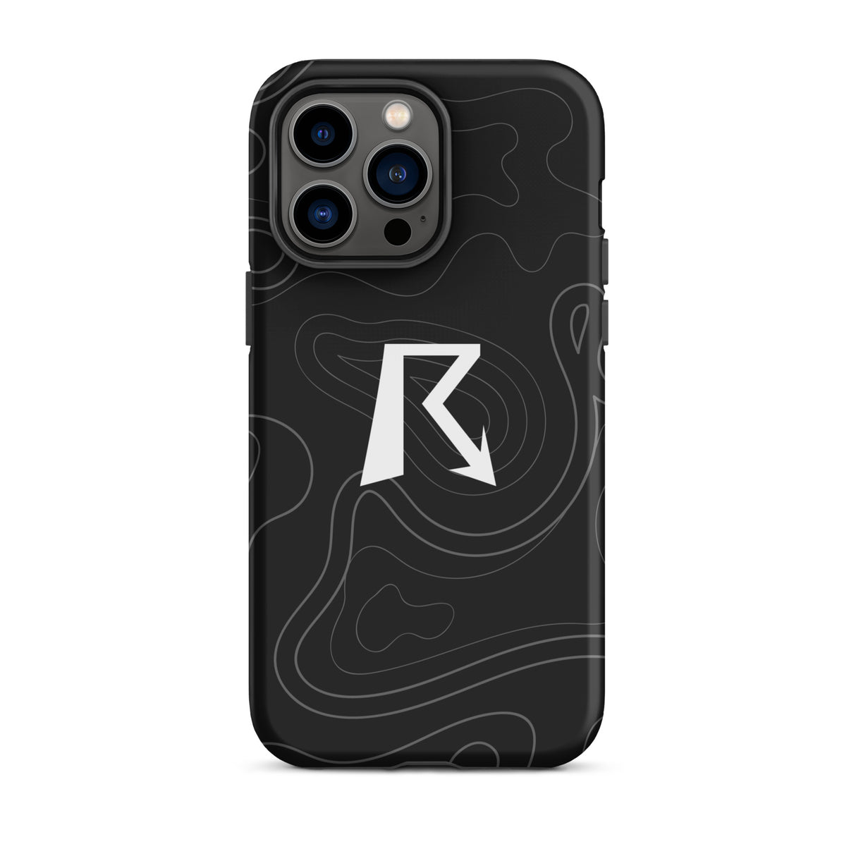 Swirly Things Dark - Tough Case for iPhone®