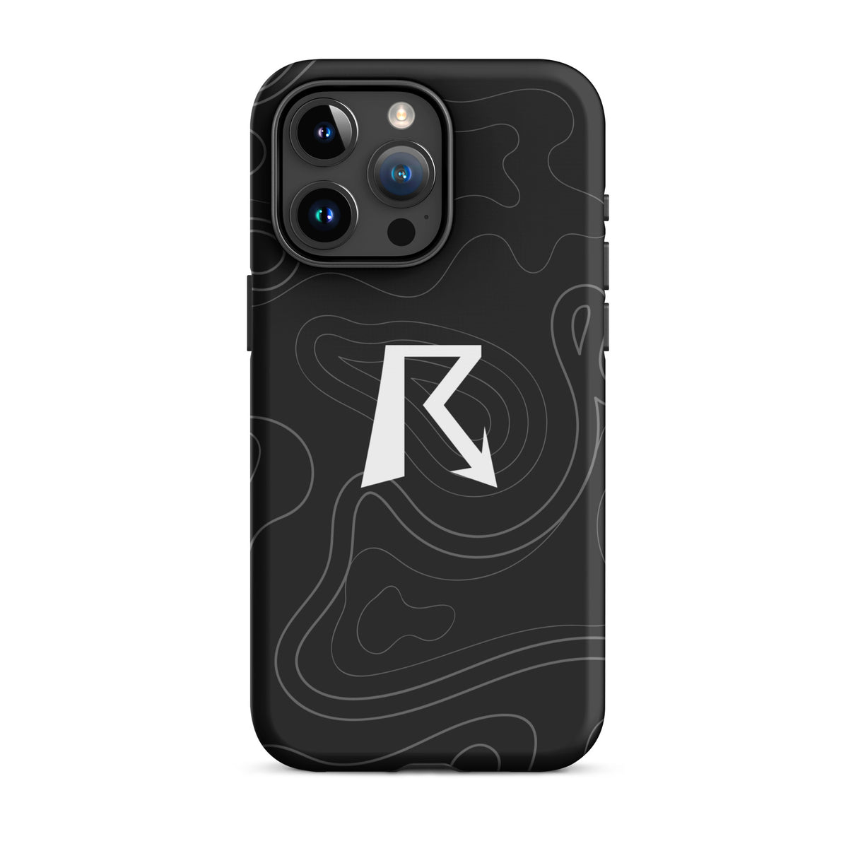 Swirly Things Dark - Tough Case for iPhone®