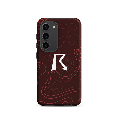 Swirly Things Red - Tough Case for Samsung®
