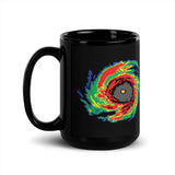 Hurricane Black Glossy Mug