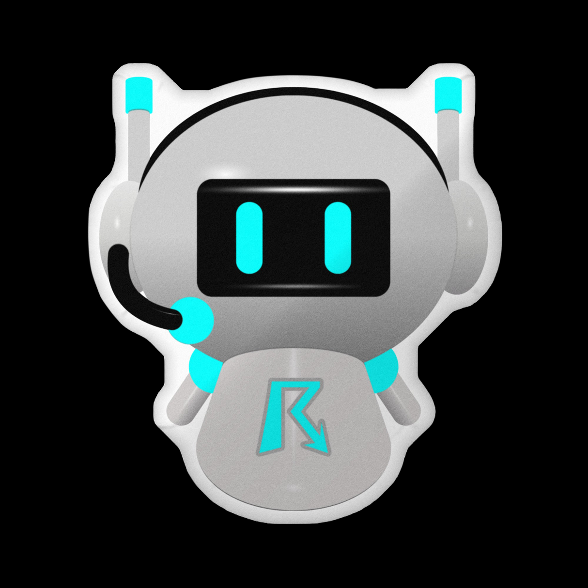 Y'allBot Plush Pillow