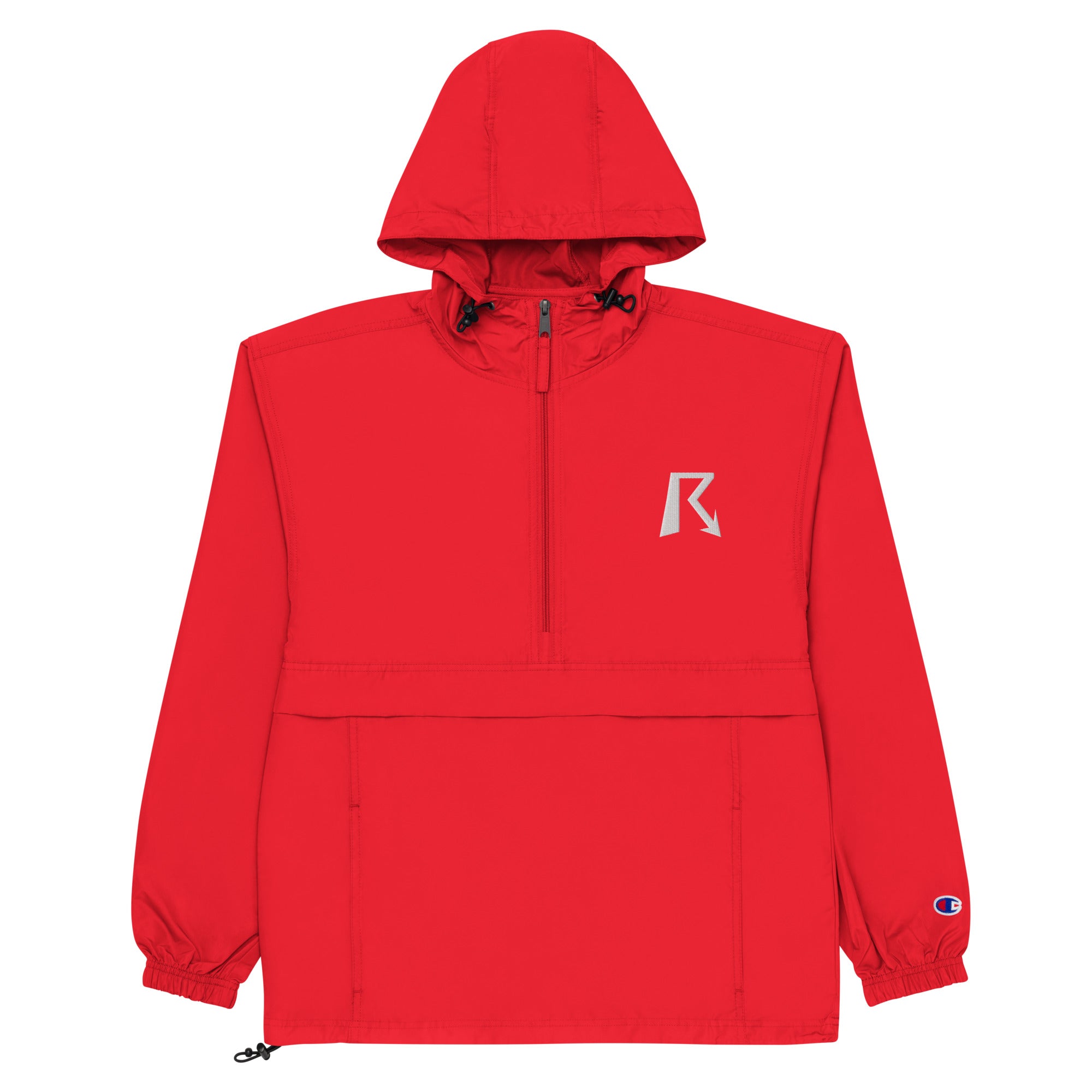 R Logo Embroidered Champion Packable Jacket – Shop Ryan Hall, Y'all