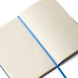 R Logo (W) - Hardcover Bound Notebook