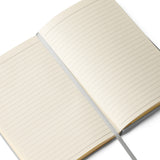 R Logo (B) - Hardcover Bound Notebook