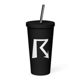 R Logo Insulated Tumbler - Black