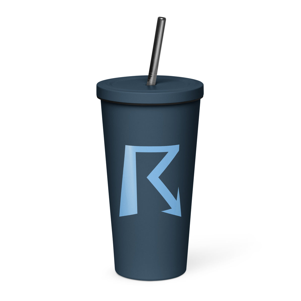 R Logo Insulated Tumbler - Navy