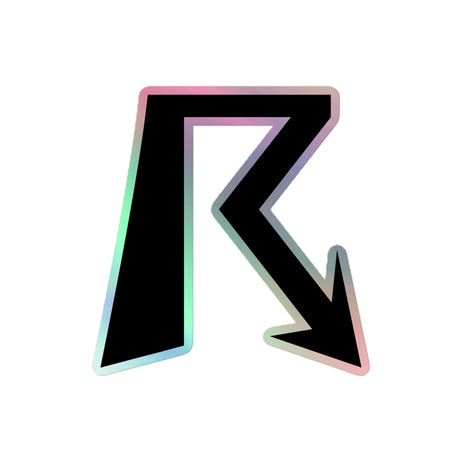 R Logo - Holographic Stickers