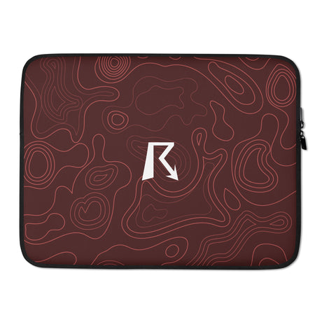 Swirly Things Red - Laptop Sleeve