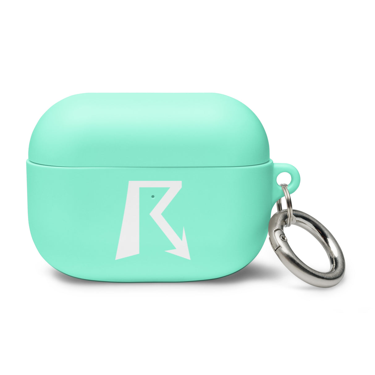 R Logo (W) - Rubber Case for AirPods®