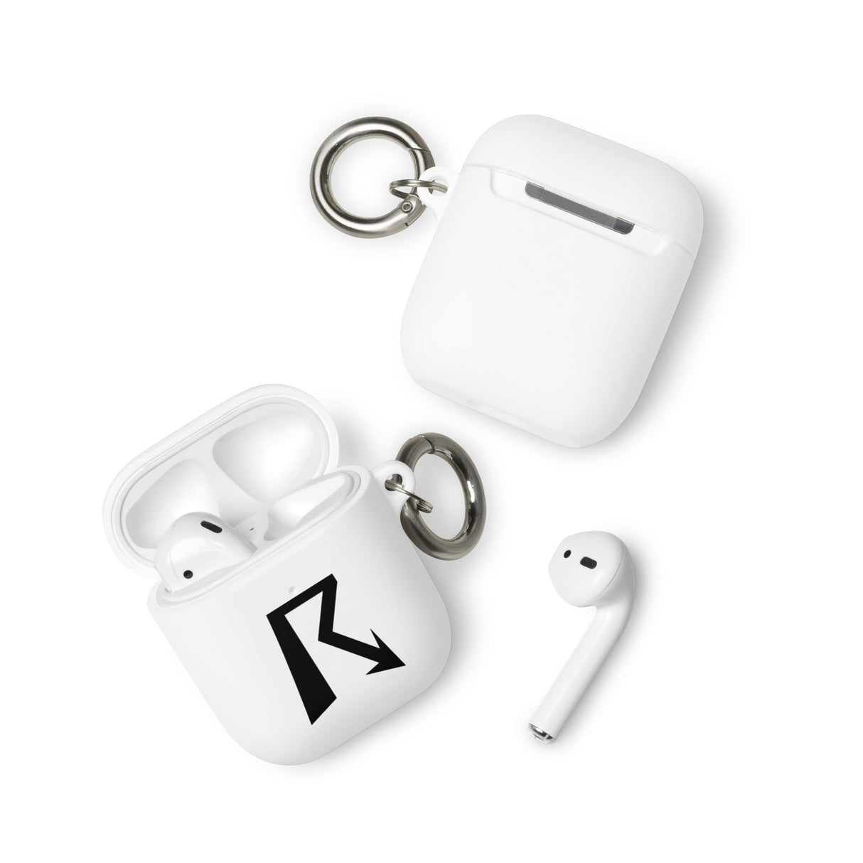 R Logo (B) - Rubber Case for AirPods®