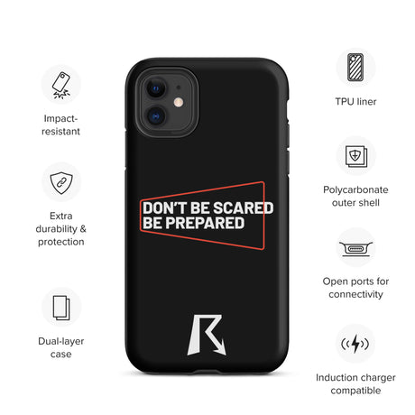 Don't Be Scared (W) - Tough Case for iPhone®