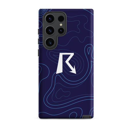 Swirly Things Blue - Tough Case for Samsung®