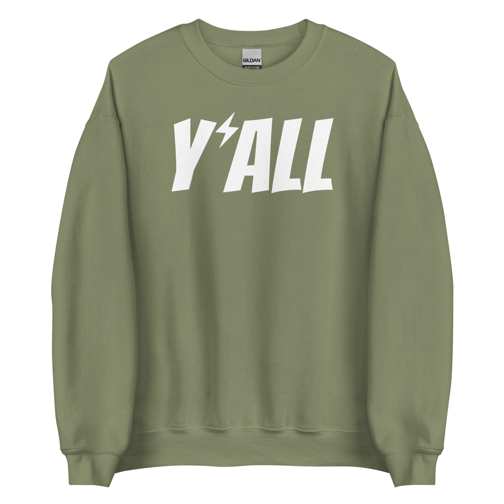 新品 GANG STARR CREWNECK ARMY GREEN XL Army Logo Crewneck Sweatshirt | Tactical Tees