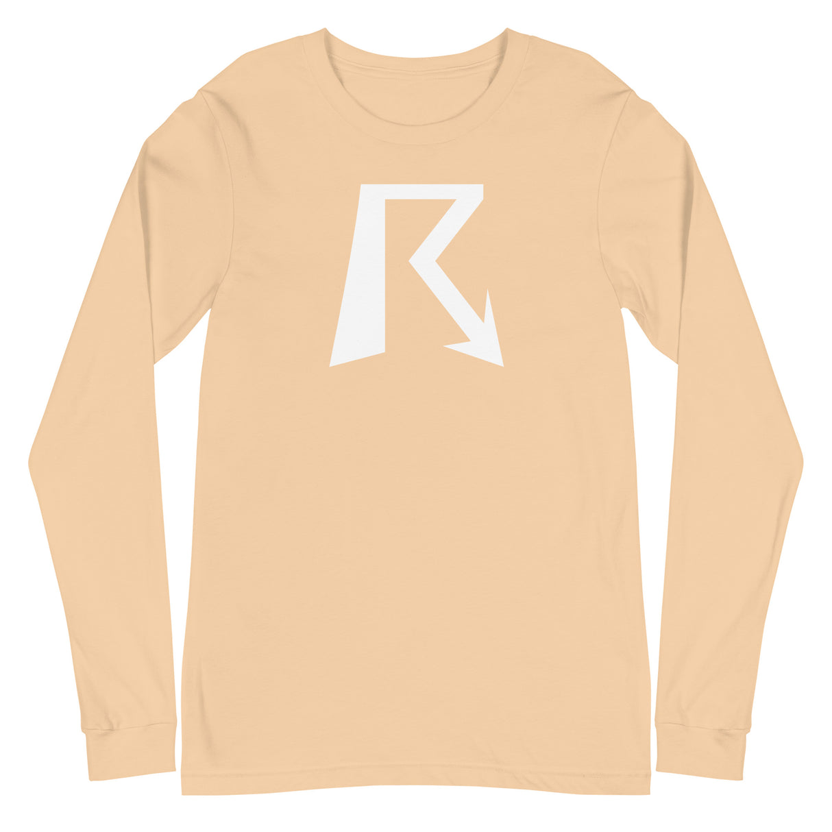 Natural Light 2-Color Logo Raglan T-Shirt White/True Royal / Small