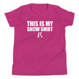 This is My Snow Shirt - Youth T-Shirt