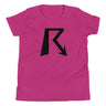 R Logo Black - Youth T-Shirt