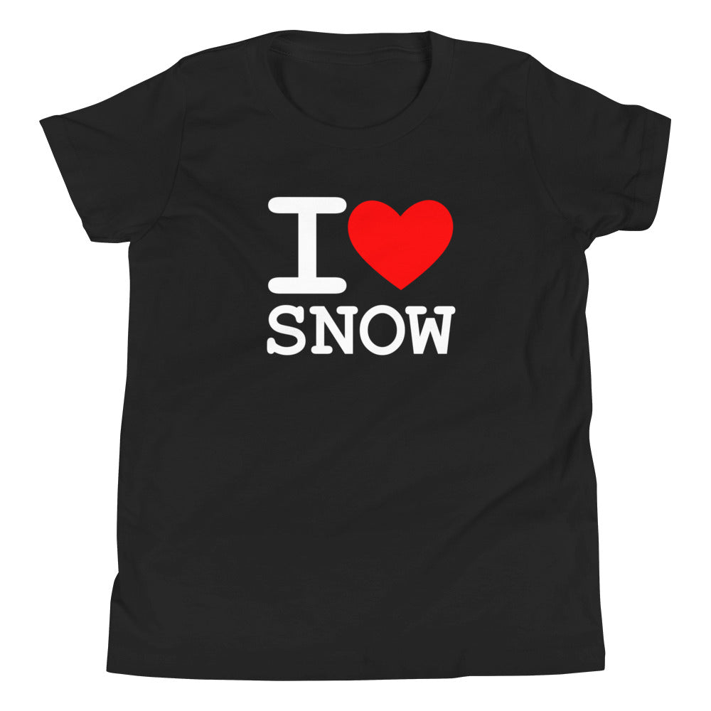 I ❤️ Snow - Youth T-Shirt