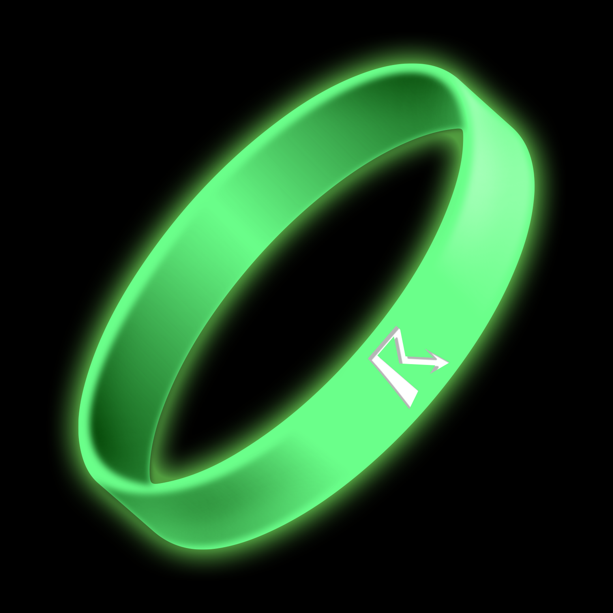 R Logo Wristband
