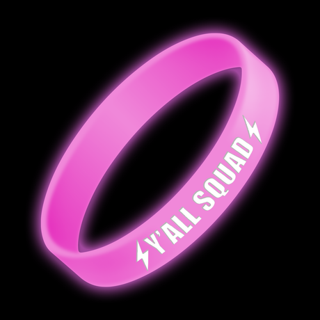 Y'all Squad Logo Wristband